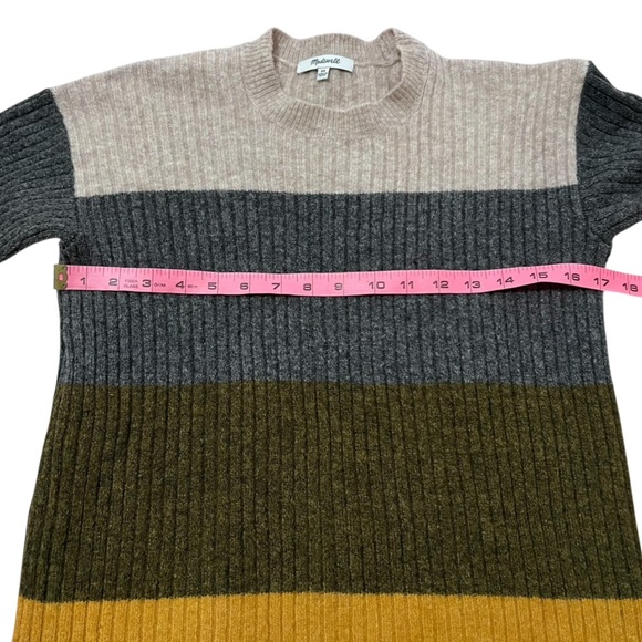 Madewell Colorblock Midi Sweater Dress - Picture 8 of 10